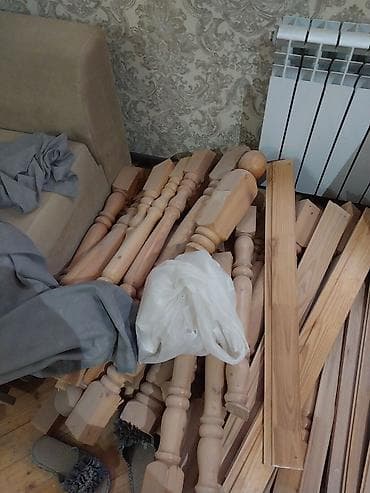 ucuz taxtalar: Taxta pilləkən detalları və materialları balyans 10 ya 11piledi 1.10du — 1