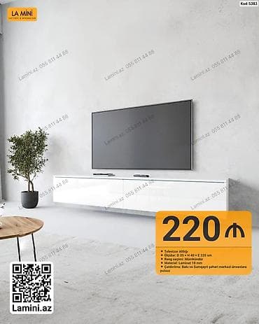 divar kitab refleri: Məhsul: Televizor altlığı (Kod: 5383) - Ölçülər: D 35 sm × H 40 sm × — 1