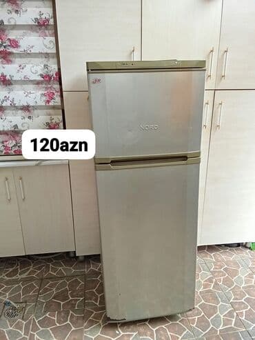 2 qapılı Nord Soyuducu Satılır, rəng - Gümüşü