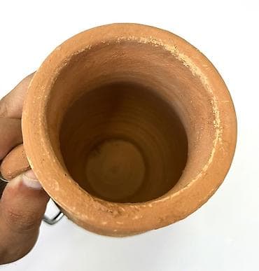dovğa: Gil südlük/küpə – əl işidir - Material: təbii gil, yüksək — 3