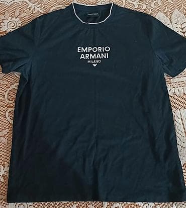 prokat paltar: Sviter, Armani Exchange, 2XL, rəng - Göy — 1