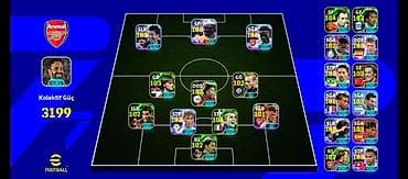 EFootball oyunu üçün hazır “Dream Team” hesab paketləri Hesabla