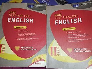 İngilis dili Testlər 11-ci sinif, DİM, 1-ci hissə, 2023 il