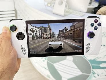 playstation 5 nece manatdir: ASUS ROG Z1 extreme Ally (ağ rəng) portativ oyun konsolu — 1