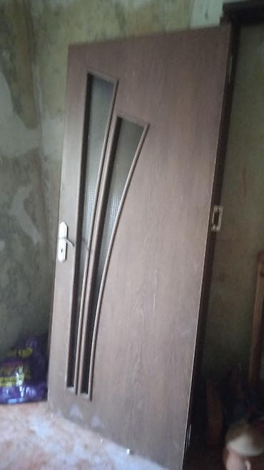 Taxta interyer qapısı - Material: ağac teksturalı MDF/taxta üzlüklü