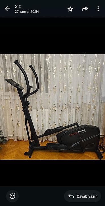 Impetus Fitness VE4500 eliptik trenajor - Marka/model: Impetus — 4