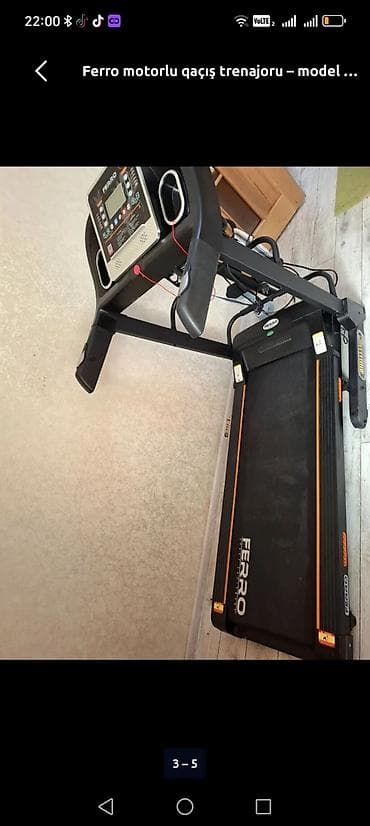 Ferro motorlu qaçış trenajoru vacapa yazin 100 vceki - Brend: FERRO -