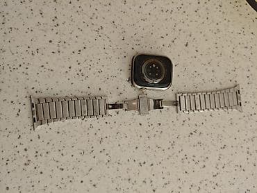 series s: Apple Watch Series 9– 45 mm, paslanmayan polad (stainless steel) — 3