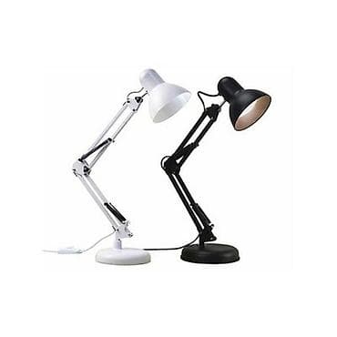 Stolüstü lampa 
Rahat əyilib yığılır. Ağ və qara rəng var