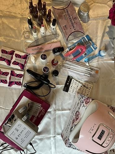 гель лаки: Manikür və gel lak üçün tam professional set Şəxsi istifadəm üçün — 5