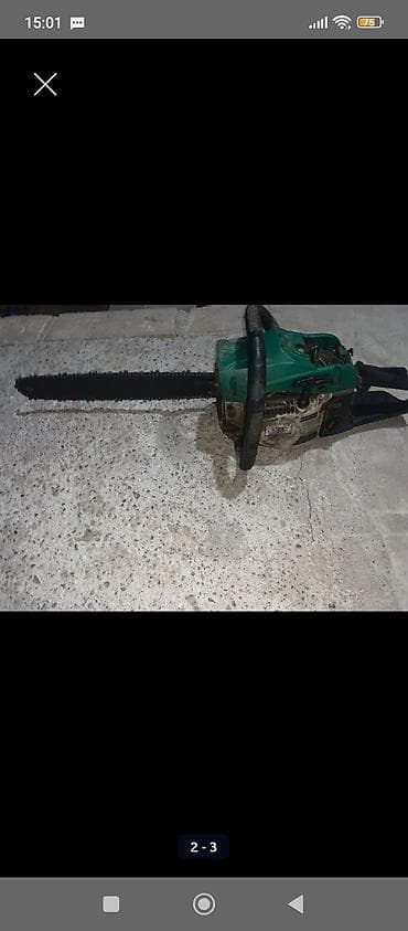 Ручные механические инструменты: Бенизиновая Мотопила, бензопила — 3