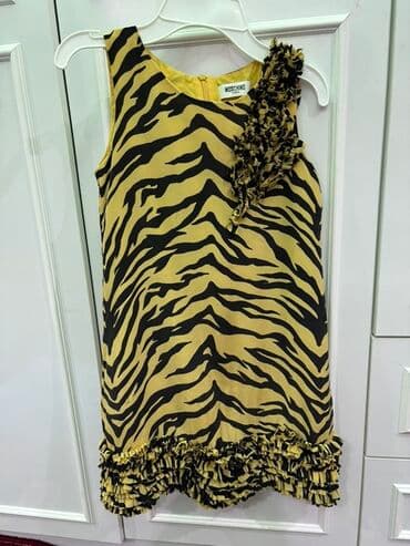 uşaq donlar: Uşaq qız üçün 2 ədəd paltar dəsti 1) Firuzəyi rəngli şifon paltar - — 2