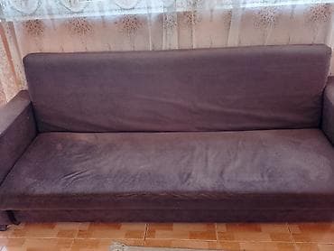 kunc divan yeni: Di̇van-kravat, İşlənmiş, Açılan, Bazalı, Vеlur parça, Çatdırılma yoxdur — 2