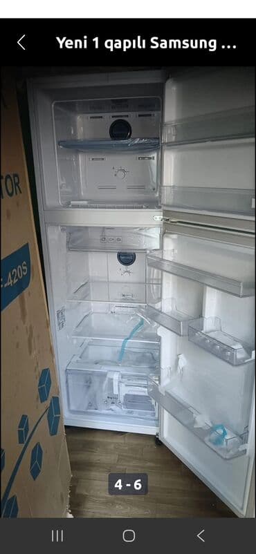 sovet soyuducu: Yeni 2 qapılı Samsung Soyuducu Satılır, rəng - Ağ — 2