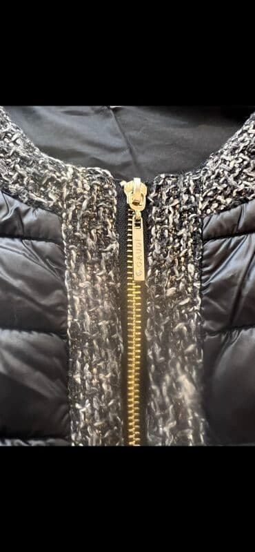 toxunma uzun jaketler: GAUDÌ qadın kurtka ela veziyyetde S-M olcu - Dizayn: Hibrid model – — 3