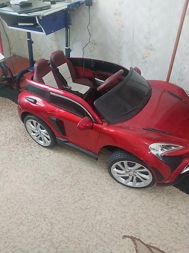 pultdu maşin: Uşaq üçün elektrikli maşın – iki nəfərlik, sport krossover dizaynı — 2