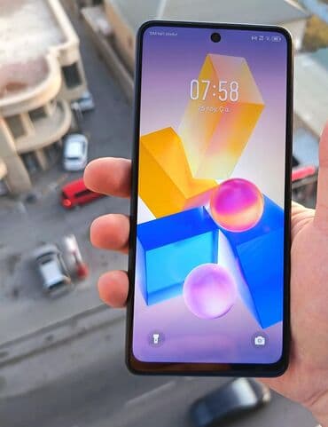 note 8 kabro: Infinix Note 40 Pro, 256 GB, rəng - Göy, Sensor — 12