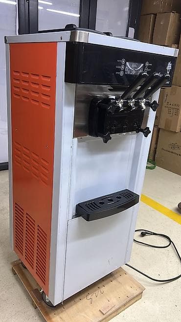 Оборудование для ресторанов, кафе: Soft dondurma aparatı – peşəkar, döşəməüstü model Xüsusiyyətlər: - 3 — 5