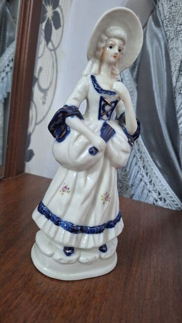 heykəl şəkilləri: Fiqur, Keramika, rəng - Ağ — 4