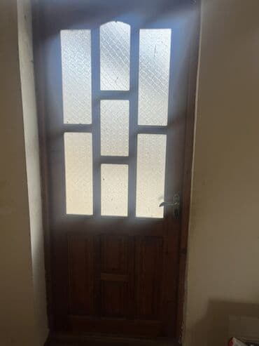 Фурнитура и комплектующие: Taxta şüşəli qapı, otaq qapısı, framuqalıdı 2.40 -0.90 ölcüdə — 3