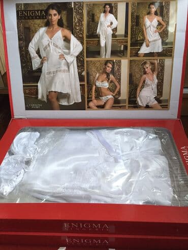 i̇talya istehsalı olan qadın şubaları: Gelin yataq paltari . Turkiyenindir . 50 man . S razmer — 3