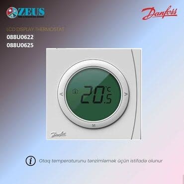 DANFOSS Otaq Termostatı . Danfoss-un yüksək keyfiyyətli termostatik — 1