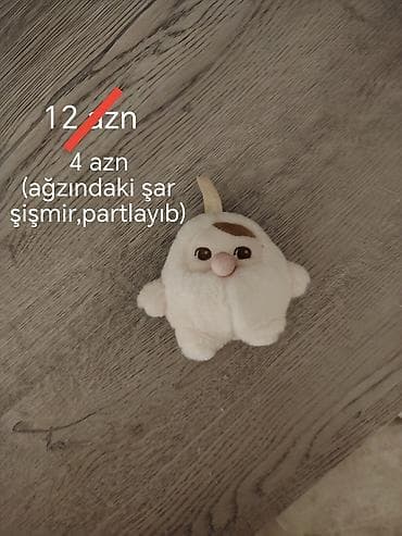 kukla qizim: Məhsul: Kiçik asılqanlı yumşaq oyuncaqlar dəsti Təsvir: - 4 müxtəlif — 5