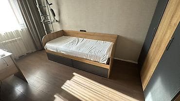 Təknəfərlik çarpayı, Bazasız, Matras ilə, Siyirməli