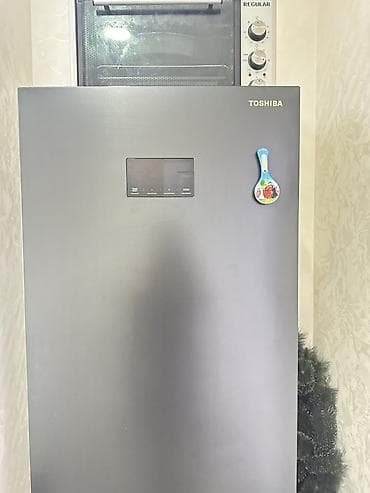 switch 2: İşlənmiş 2 qapılı Toshiba Soyuducu Satılır, rəng - Boz — 2