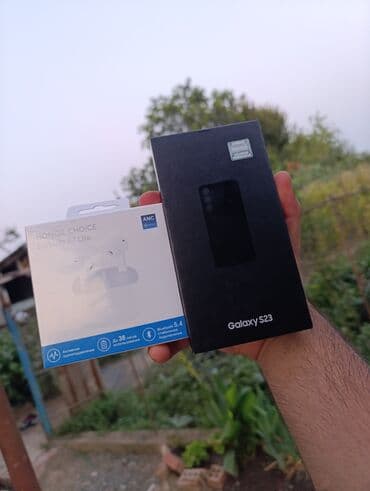 Samsung: Samsung Galaxy S23, 256 GB, rəng - Bənövşəyi, Zəmanət, Sensor, Barmaq izi