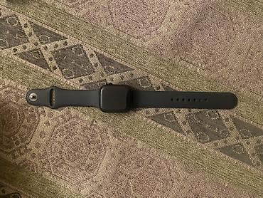 Смарт часы: Смарт часы, Apple, Водонепроницаемый, цвет - Черный — 5