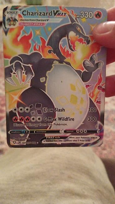Məhsul: Pokémon TCG kartı – Charizard VMAX (Gigantamax) - lalafo.az -da Məhsul: Pokémon TCG kartı – Charizard VMAX (Gigantamax) -