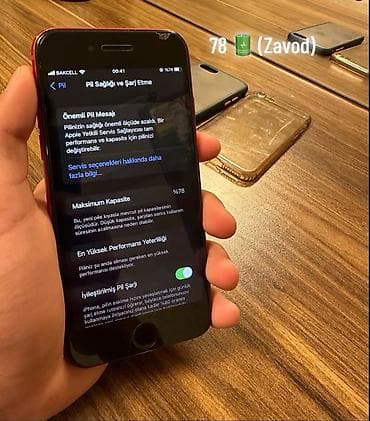 samsung buds 3 pro: IPhone 8, 64 GB, Qırmızı, Barmaq izi — 3