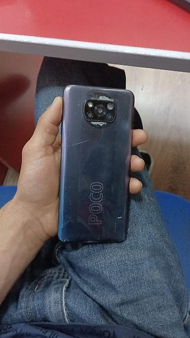 Poco X3 NFC, 128 GB, rəng - Qara, Barmaq izi — 2