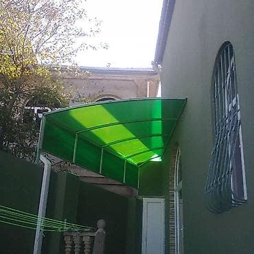 plastik su cənlərinin təmiri: Polikarbonat naves satişi və quraşdırılması keyfiyetli materiallarla — 10