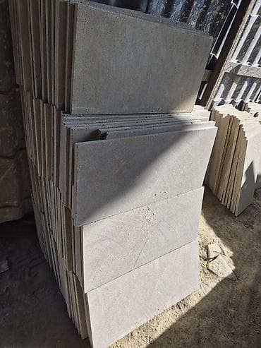 Darvazalar və aksesuarlar: Təbii qaya daşı plitələri – açıq meydançalar, həyət, teras, pilləkən — 8