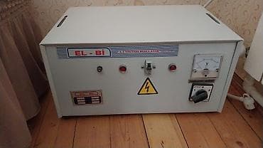gurcu xengeli satisi: EL-BI A.C. Voltage Regulator – servo tipli gərginlik tənzimləyicisi - — 1