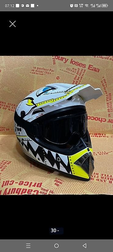 iki teker motor: 1-ci 2-ci 3-4-5-6cı şəkildəki Çənəsi açılan Kaska 75azn Ünvan Q — 7