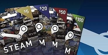 Elektronika: Steam gift card ların satışı 5 $ - 9.5 azn 10 $ - 18.5 azn 20 $ - — 1