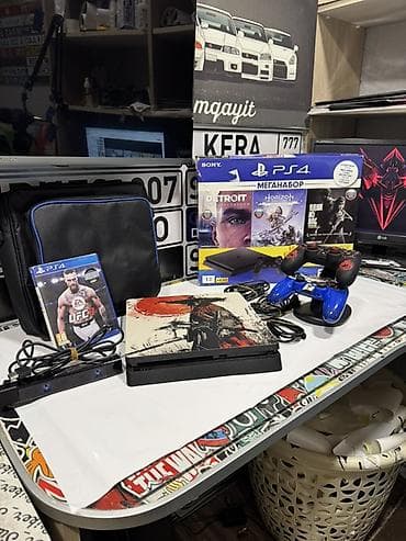 pitiminutka satilir: Ps 4 slim 1 TB ideal vəziyyətdə istədiyiniz yerdə yoxluya bilersiz — 1