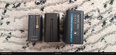 sentir: Məhsul: Sony HD professional video kamera Xüsusiyyətlər: - HD video — 7