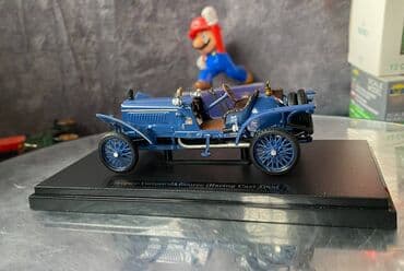 metbex tavan modelleri: Коллекционная модель Brasier Voiture de Course blue Racing 1908 — 20