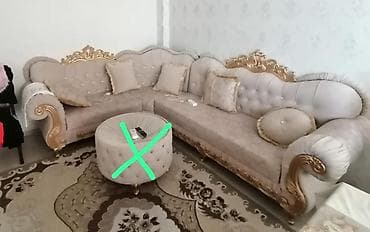 Künc divan, İşlənmiş, Bazasız