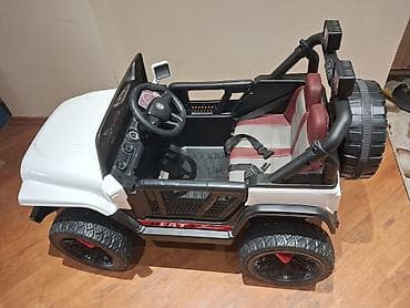 Uşaq üçün elektrik maşınları: Uşaq elektrikli jeep maşını yeni kimidi az istifadə olub - Korpusu — 2