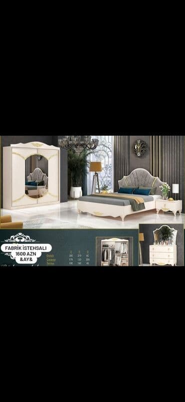 kupe şkaf: *yataq desti* 🔸Fabrikden birbaşa fabrik qiymətinə satış 🤌Hazır — 3