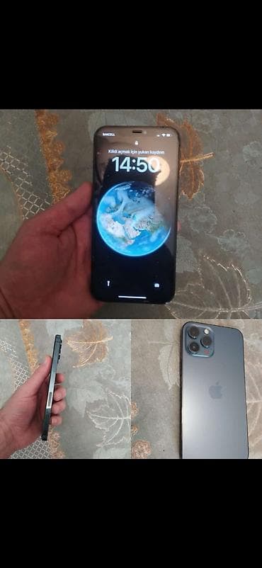 iphone aux: 12promaks 128yadas pil80 qiymet 600 azn ünvan Atyalı Elnare — 1