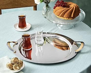 Karaca SERRA tepsisi YENİDİR, istifadə edilməyib. - Material