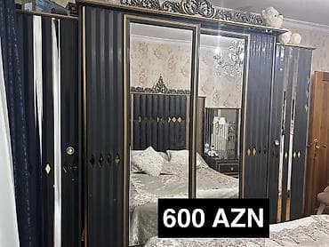 İkinəfərlik çarpayı, Dolab, 2 tumba, Komod, Azərbaycan, İşlənmiş