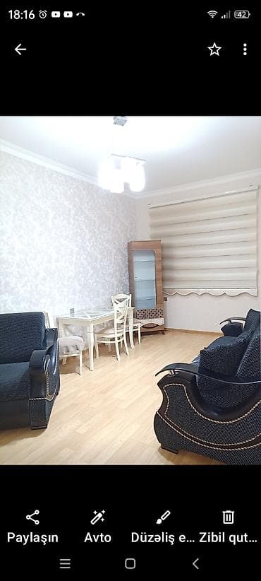 Bayılda Bublikin həyətindəki 5 mer. 2 ci mərtəbəsi dayanacağin tam