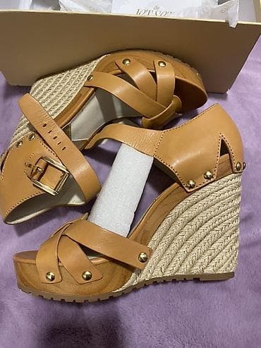 Босоножки, сандалии, шлепанцы: Michael Kors originaldir (185 evroya alinib Avropada) 38-38,5 olcude — 1